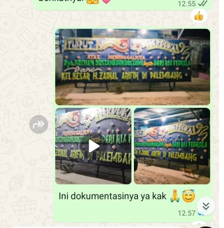 Pengiriman Papan Bunga Duka Cluster Harapan Indah