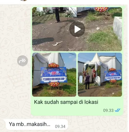 Pengiriman Karangan Bunga Cluster Harapan Indah