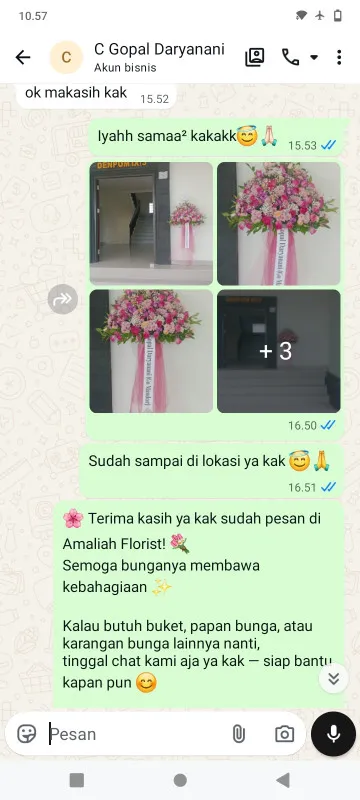 Pengiriman Karangan Bunga Cluster Harapan Indah