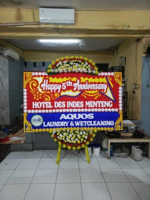 Papan Bunga di Cluster Harapan Indah