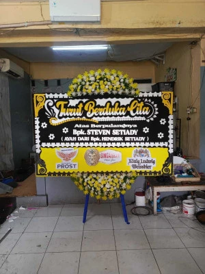 Papan Bunga di Cluster Harapan Indah