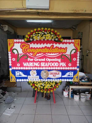 Papan Bunga di Cluster Harapan Indah