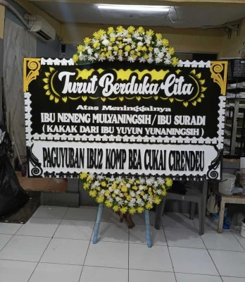 Papan Bunga di Cluster Harapan Indah